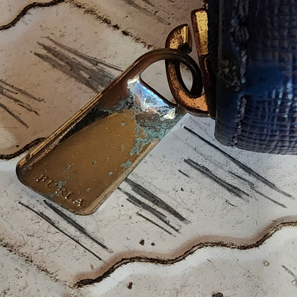 Furla Navy Blue Long Zippy Wallet - Picture 8 of 9